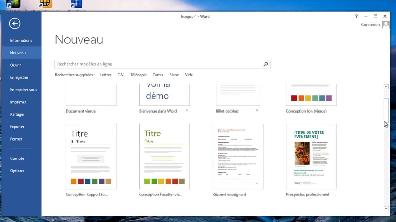 C’Est Quoi L’Interface Word _ Fonctionnalités de bases de Microsoft ...