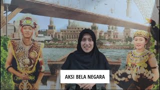 AKSI BELA NEGARA - Latsar CPNS Angkatan XX Puslatbang KDOD LAN RI Tahun 2021