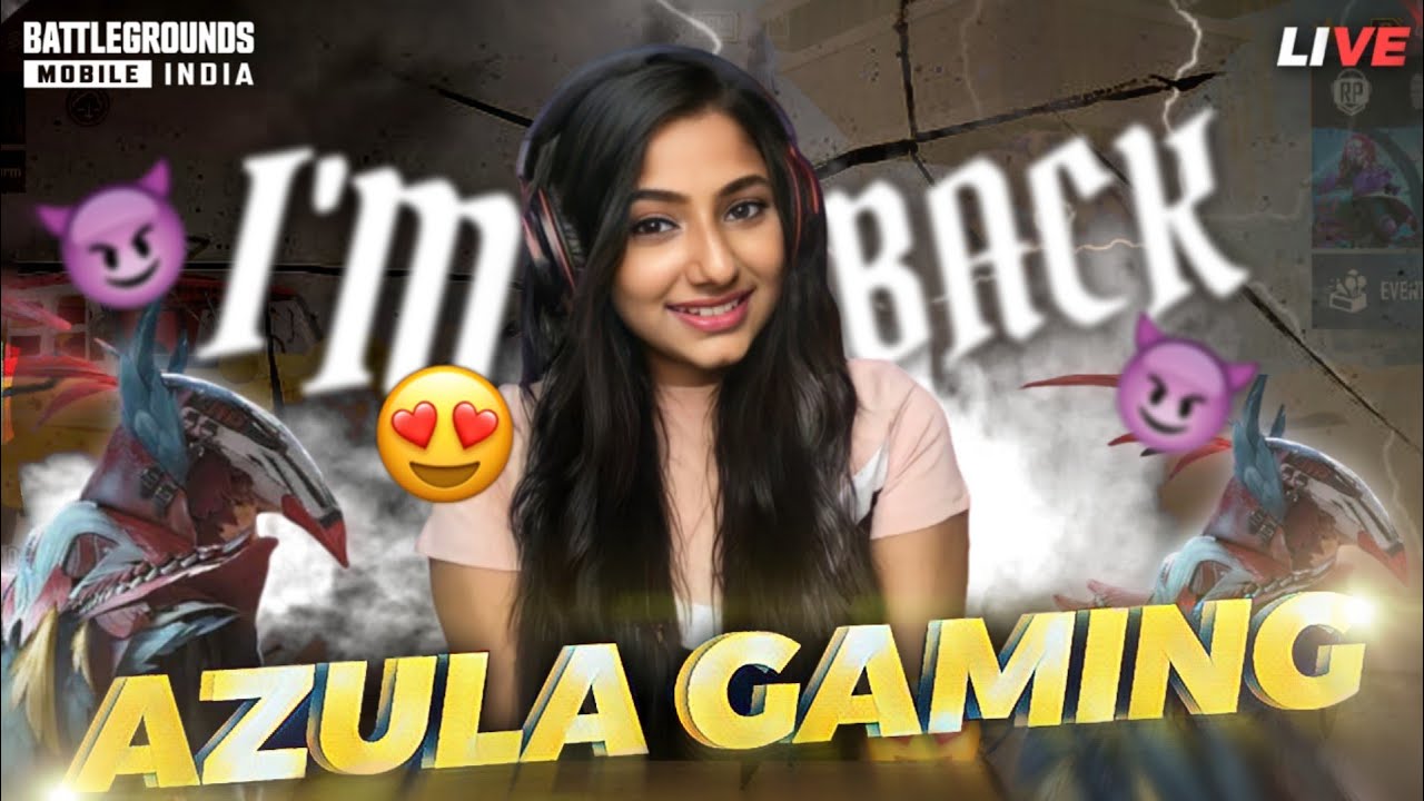 BGMI Live Tamil Girl Gamer FACECAM - தமிழ் BGMI | Azula Gaming | 