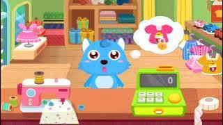 Bayi panda (berbusana bayi panda) babybus