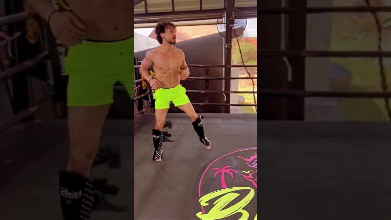 Tiger Shroff goes AGAINST Thai professional boxer 