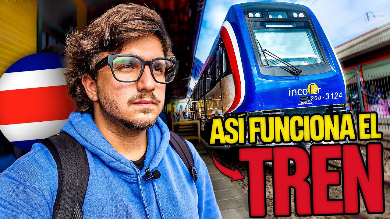 Visité TODAS LAS ESTACIONES del TREN en COSTA RICA 🇨🇷 | ¿Sí funciona?