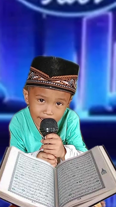 Murottal Al-Qur'an Melodiuosly Makes The judges Cried😭#baby#murottal #parody #shorts