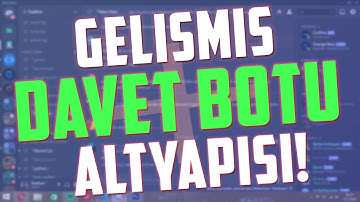 EFSANE DAVET BOTU ALTYAPISI! - Discord Bot Altyapı - Discord Bot Yapma -  Discord Bot Altyapı v12