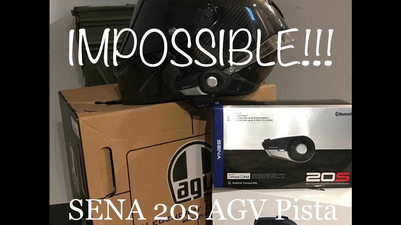 sean young AGV Pista Sena Install How-To!!!