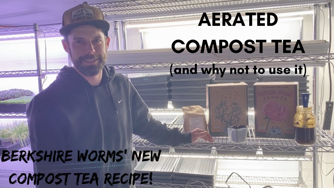 Aerated Compost Tea and Why Not to Use Compost Tea