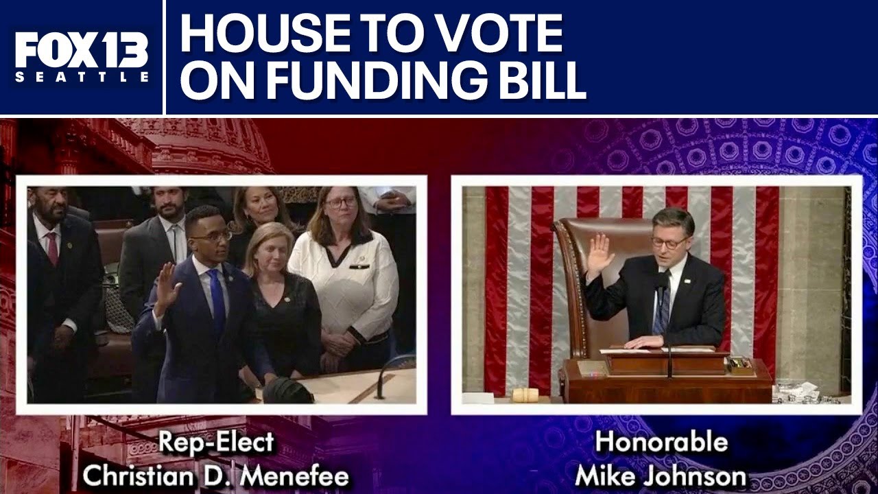 US House to vote on funding bill amid partial government shutdown