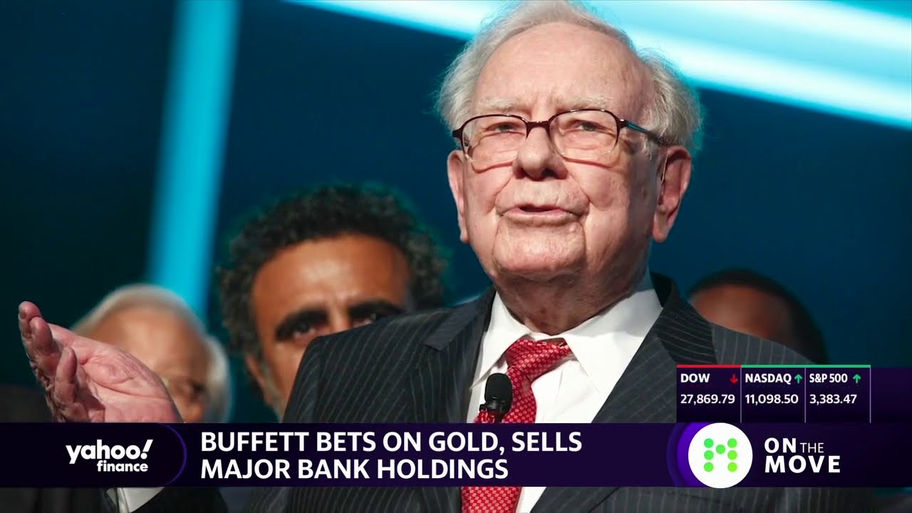 Warren Buffett's Berkshire Hathaway bets on gold and sells major bank holdings YouTube