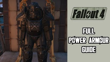 fallout 4 how to craft and mod power armor 2021
