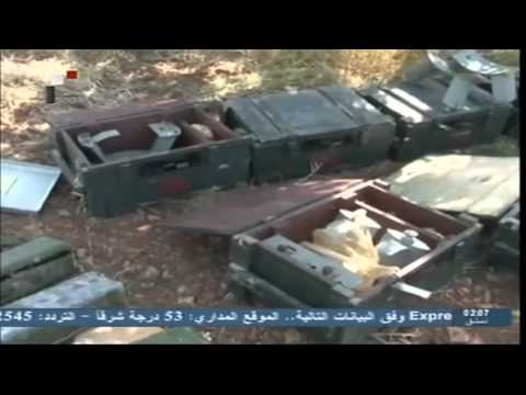 حمص ضبط كميات كبيرة من الأسلحة والذخيرة في أحد أوكار المجموعات الإرهابية في قرية كمام بريف القصير