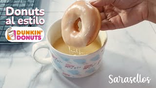 Donas Glaseadas Suaves - Donuts al estilo Dunkin Donuts
