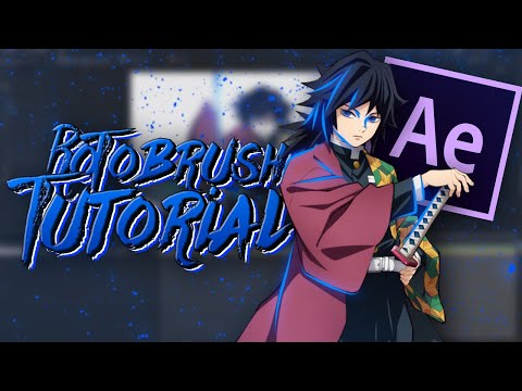 Easy Rotobrush (New AMV Technique) - After Effects Tutorial