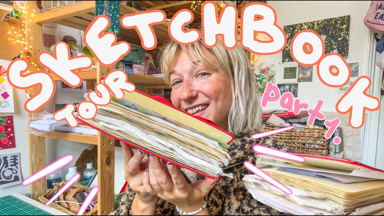 SKETCHBOOK TOUR Part 1 | Jan - Mar 2023 - YouTube