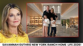 Famous Savannah Guthrie New York Ranch House |Daily Lifestyle, Family, Cars & Net Worth! Profile