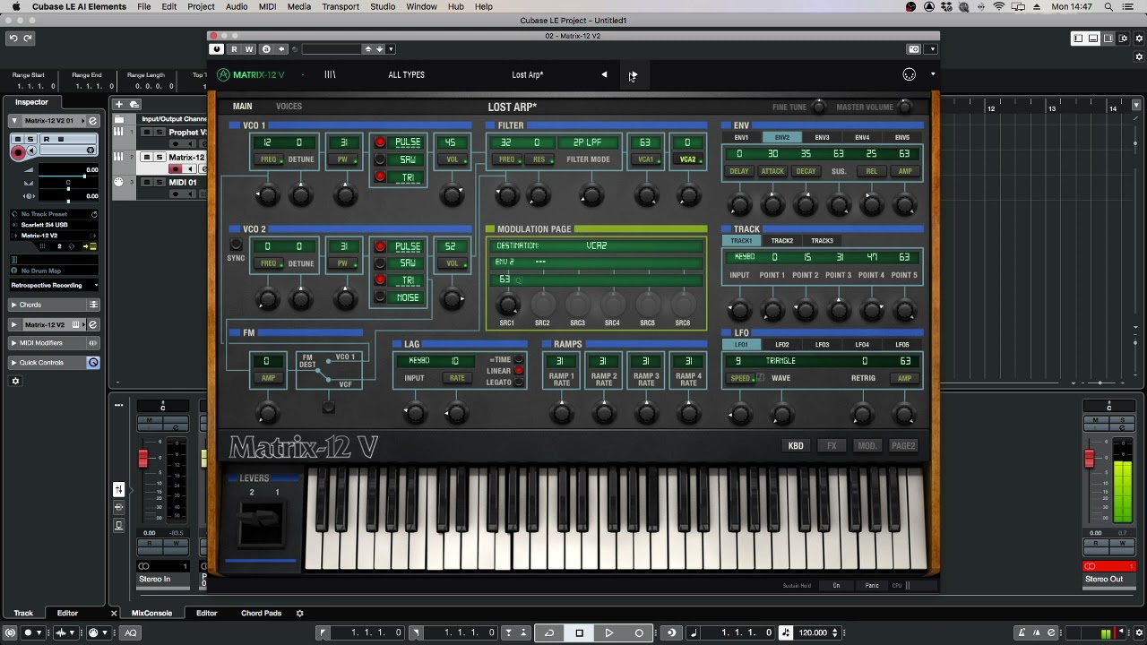 Arturia Matrix 12 V Sound Demo and Tour