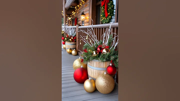 15 Picturesque Ranch House Outdoor Christmas Decor That Captivate!