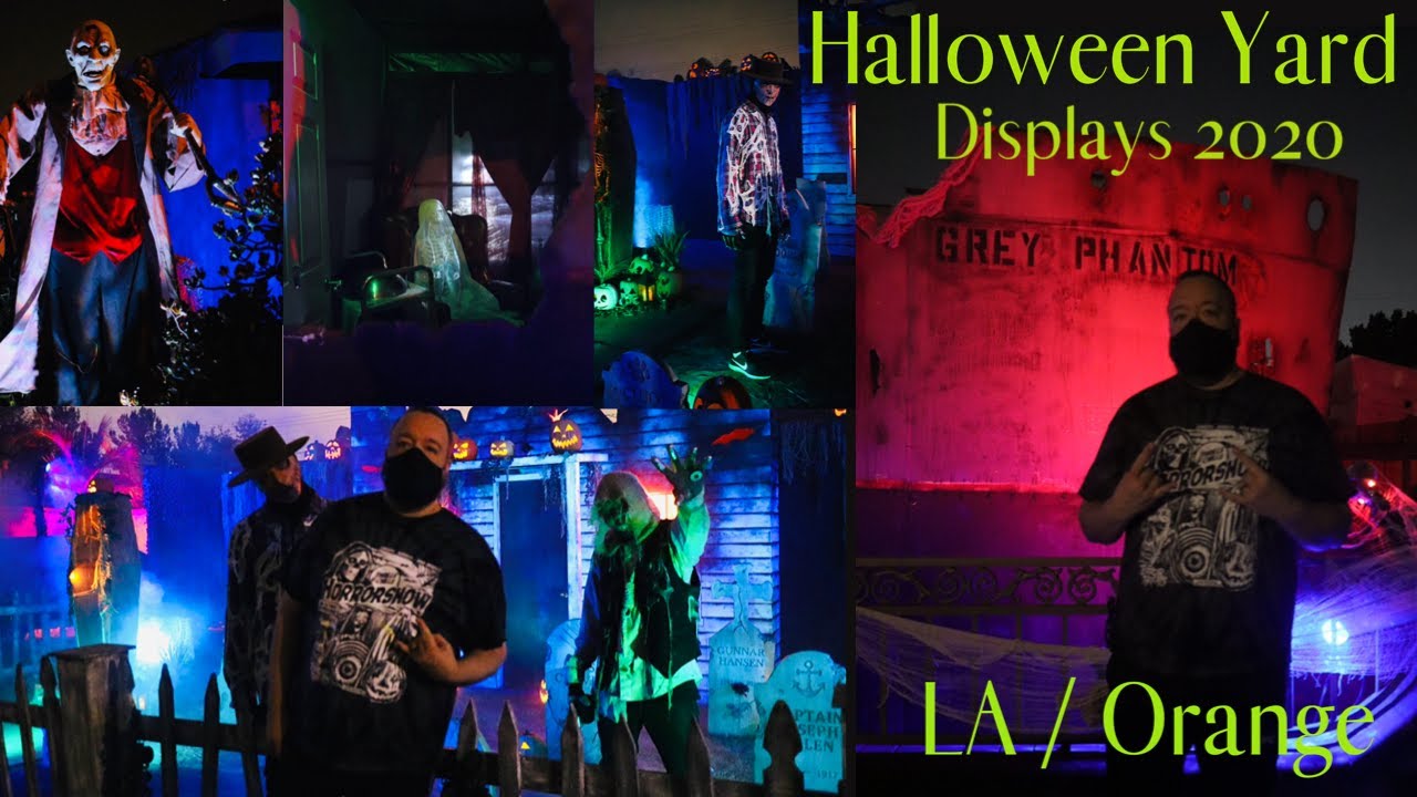 Best Halloween Yard Displays LA/Orange County 2020 YouTube