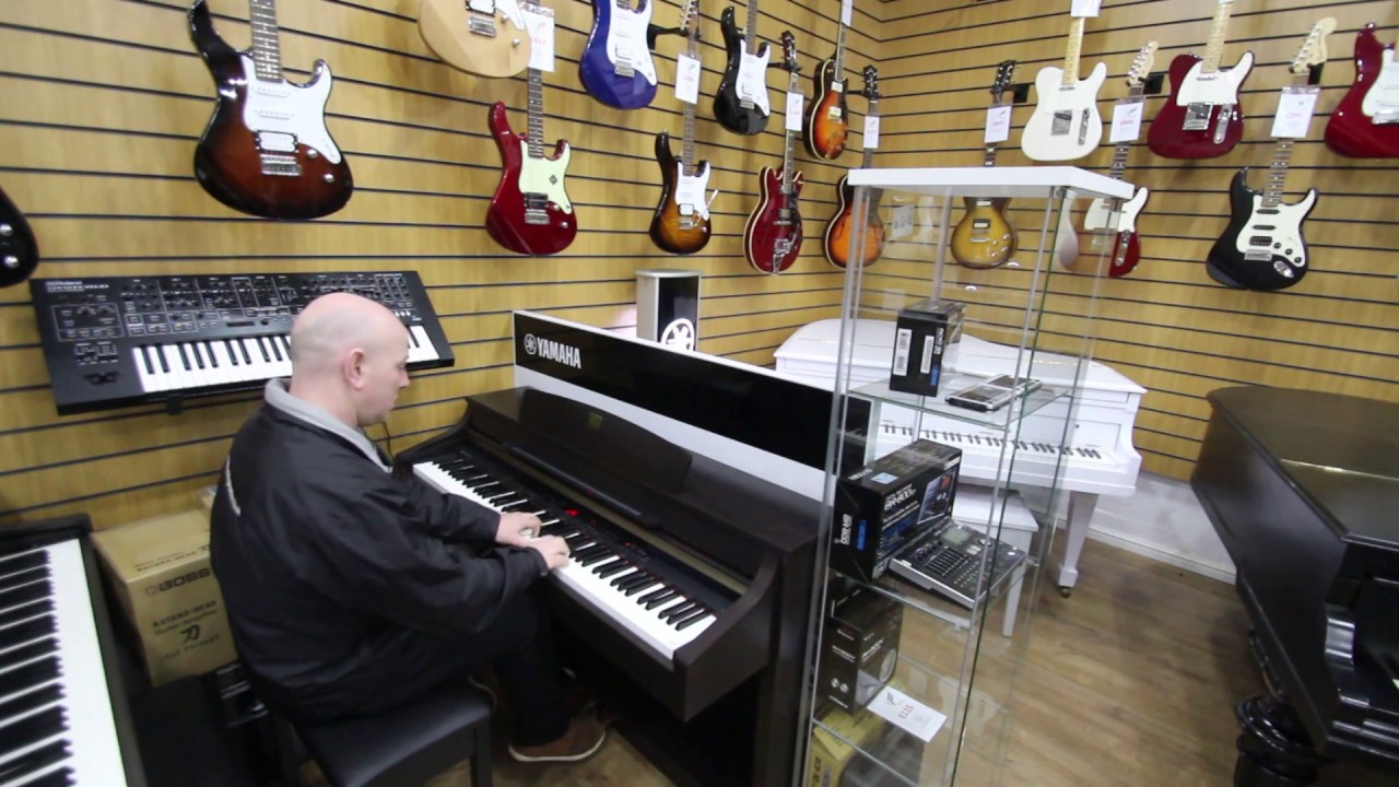Yamaha CLP 330 Digital Piano at Sherwood Phoenix Pianos - YouTube