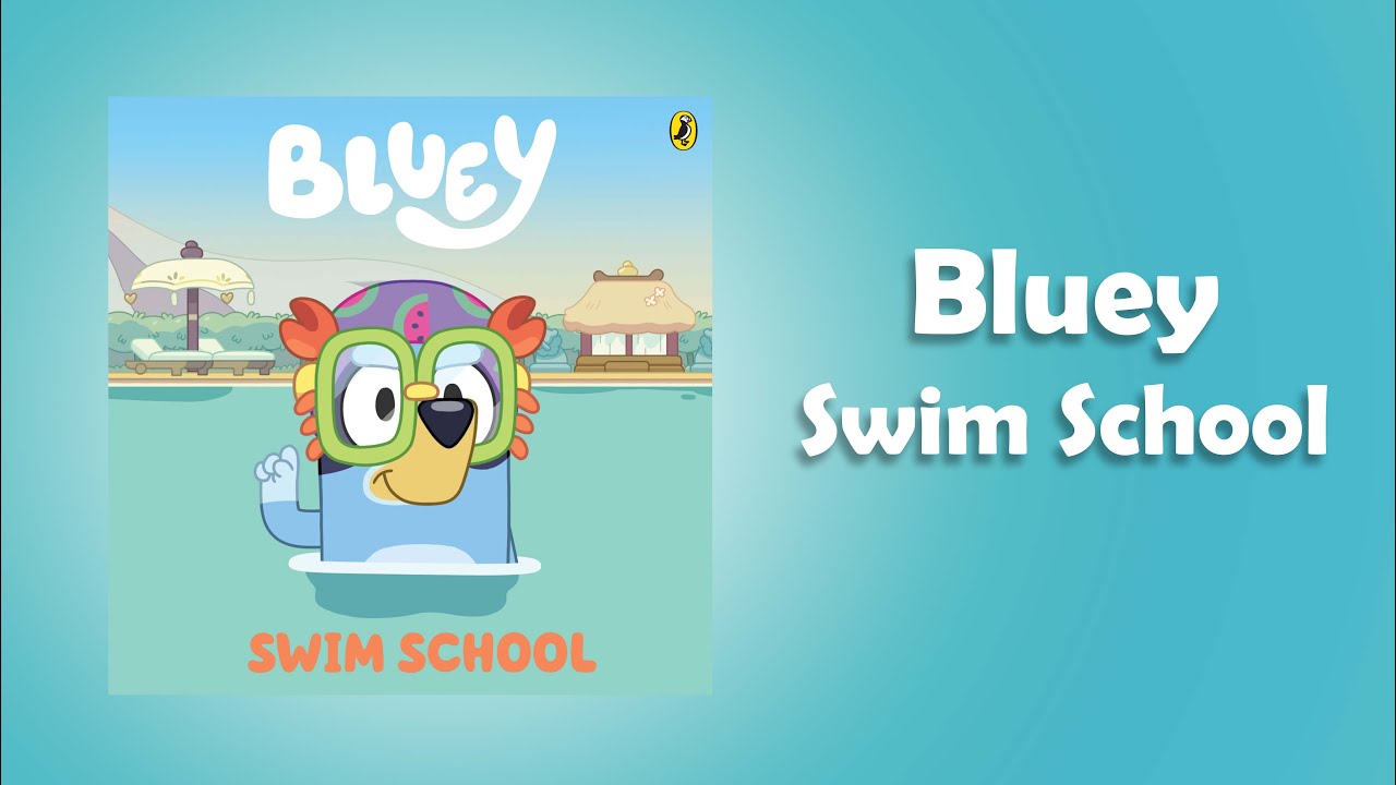 Bluey Swim School | 123 Read 4 Me | Reading for Kids
