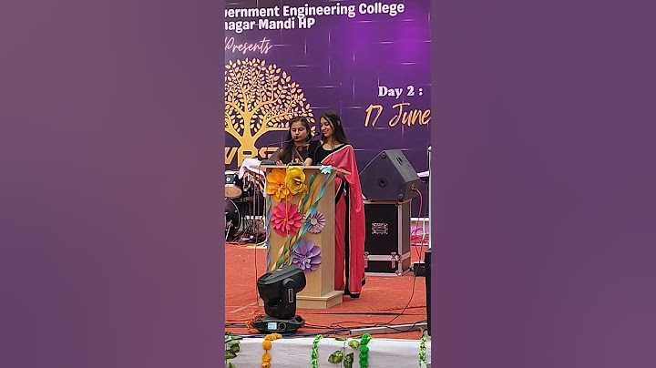 Anchoring ✨| College Fest | #JNGEC | #collegefest #festival #function #viral #anchor #shorts  #like