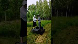 English title for YouTube Shorts / Reels:Remote-Control Lawn Mower for Orchards #roboticmowing #mowe