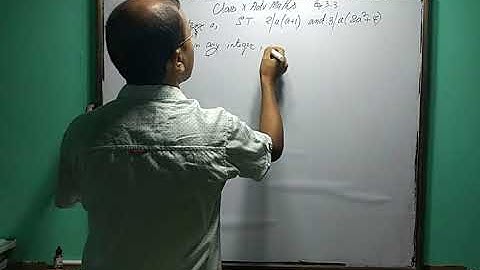 Class x # adv maths #SEBA # exercise 3.3.# question no 6(i) by Subodh Sinha