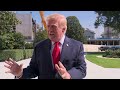 President Trump Gaggles with Press Upon Departure from the White House, Oct. 1, 2026