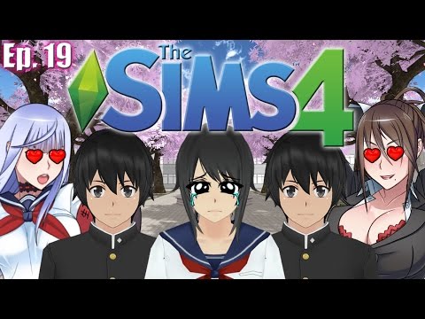 FINALLY Talking to Senpai?! - The Sims 4: Yandere Simulator Challenge - Ep. 19