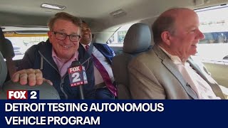 Detroit's new autonomous shuttle now in service