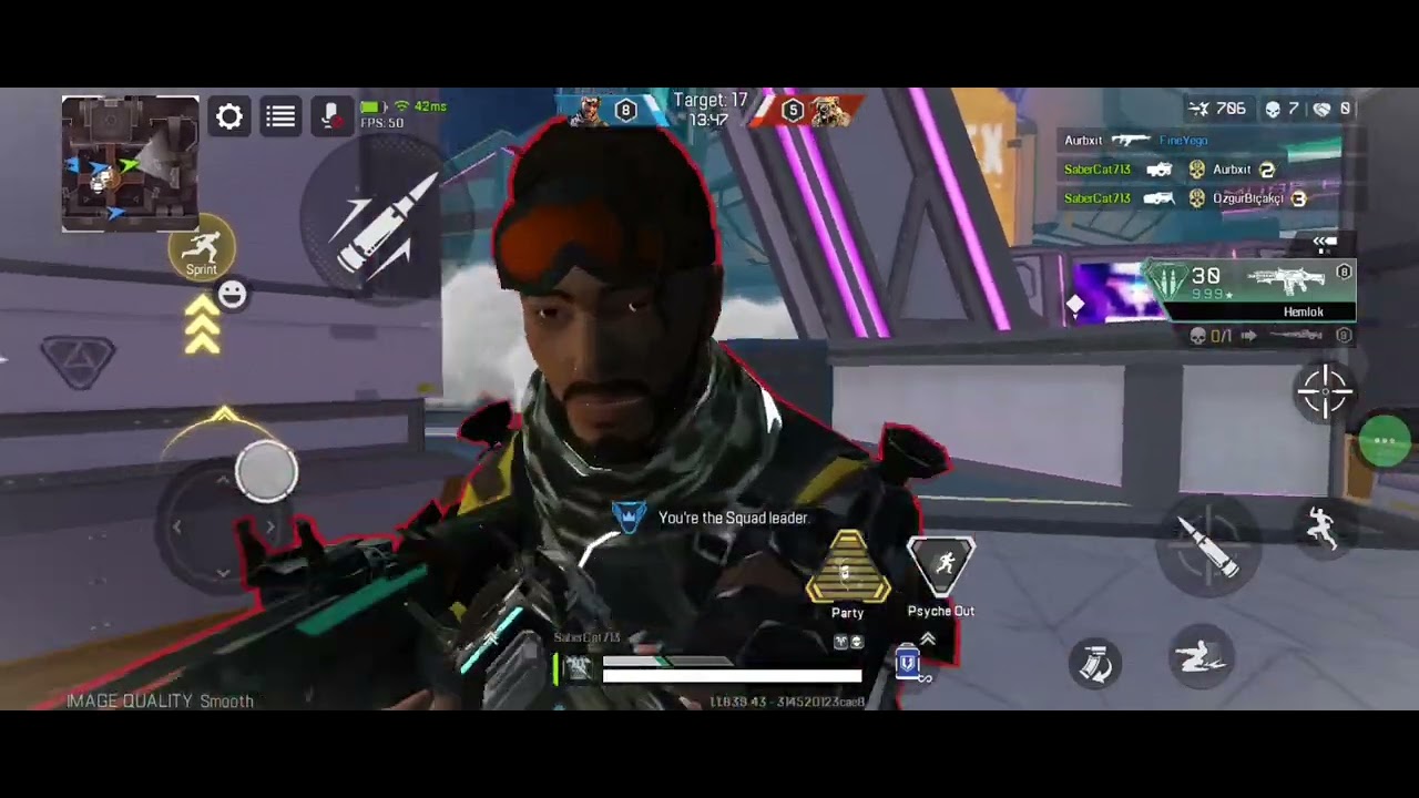 Gun game//apex legends mobile gameplay