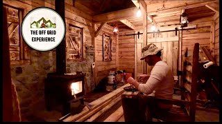 An Original Off Grid Cabin | Ep. 8 | Wood Stove, Wood Floors - We Have Fire! by The Off Grid Experience 82,748 views 1 year ago 22 minutes