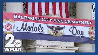 Baltimore City Fire Department honors local heroes for extreme bravery