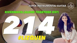 214 Rivermaya Rico Blanco instrumental guitar karaoke version cover with lyrics chords