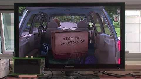 ODROID-T 1080P video HDMI out demo