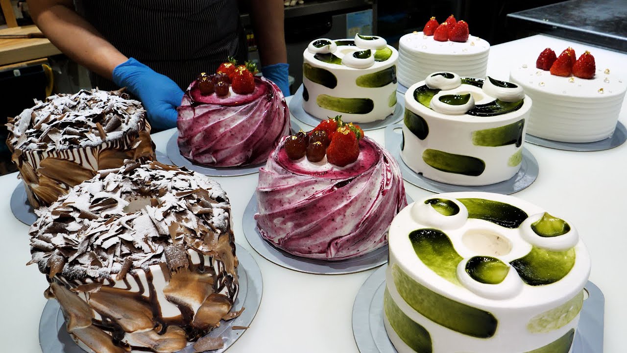 Корейский мастер по изготовлению тортов №1 в Cake Factory, ЛУЧШИЕ 4 - Корейская уличная еда