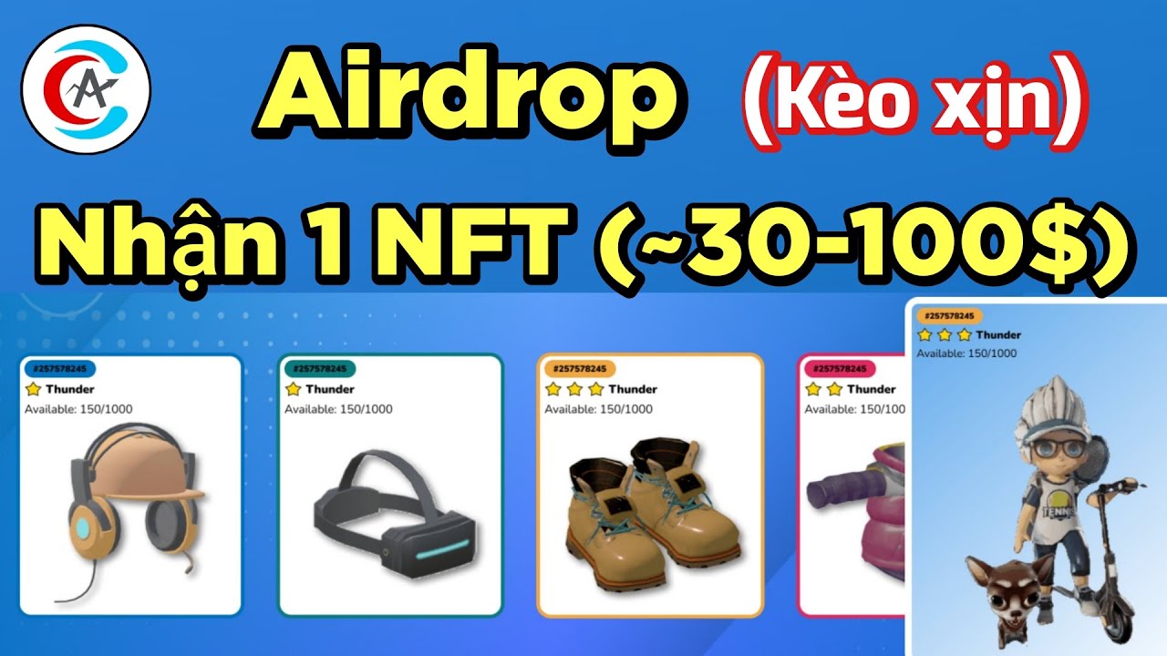 (Kèo Xịn) Airdrop nhận 1 NFT (~30-100$) từ My Meta Farm