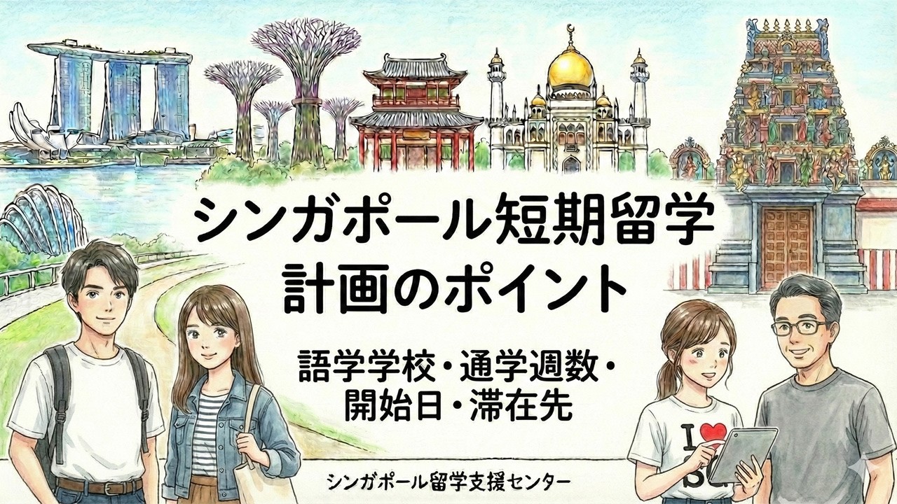 シンガポール留学支援センター｜短期英語留学(1-4週間)