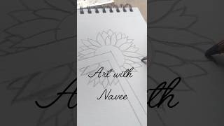 sunflower drawing 🌻🖌️ #easypencildrawing