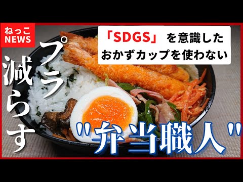 【お弁当詰め方】SDGsお弁当作り！お弁当をおしゃれにするコツ！