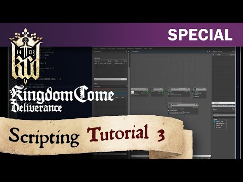 Kingdom Come: Deliverance - Tutorial 3 - Advanced Movement, Dynamic Node Values, Distance Tests