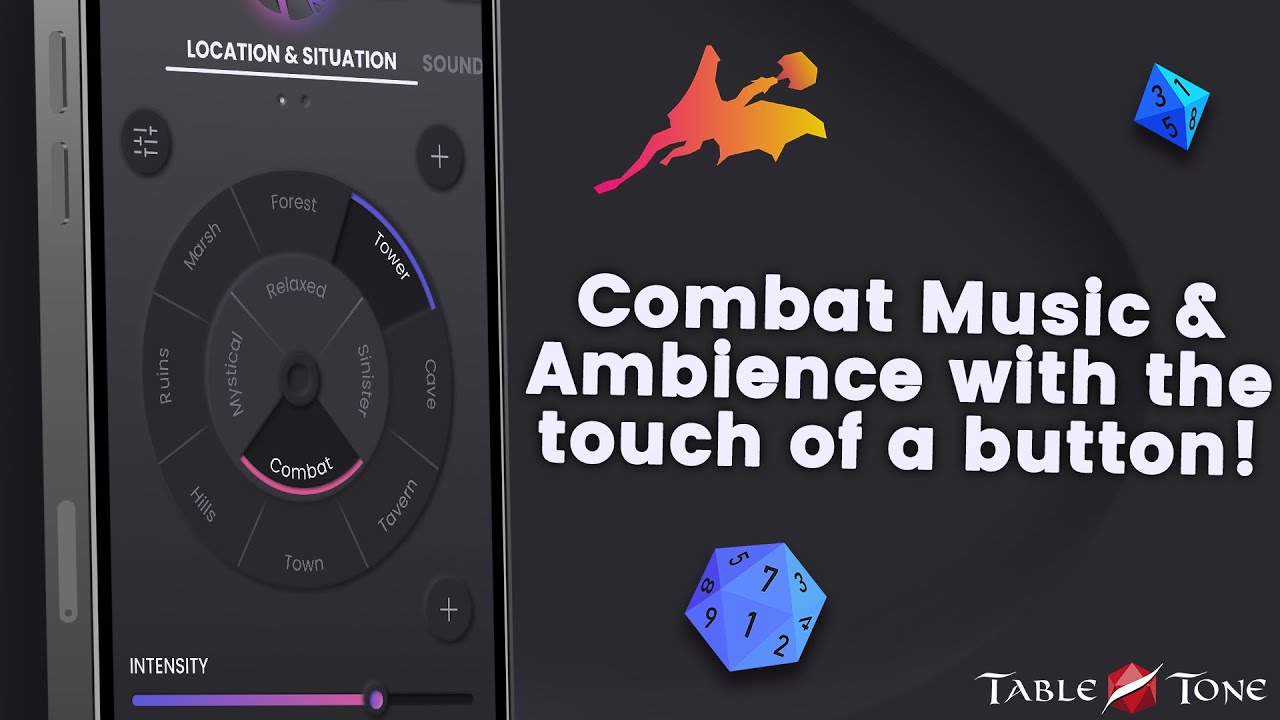 Combat Music & Ambience with a touch of a button with TableTone - YouTube