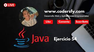 Aprender Java Juntos. Ejercicio 54 Bucles