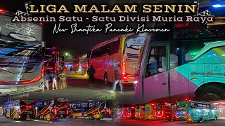 Liga Malam Senin‼️New Shantika Kembali Kuasai Klasemen. 109 Bus Penuhi Terminal Kudus Hingga Macet🔥