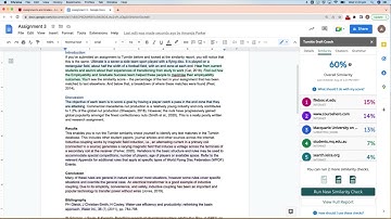 How to use Turnitin Draft Coach