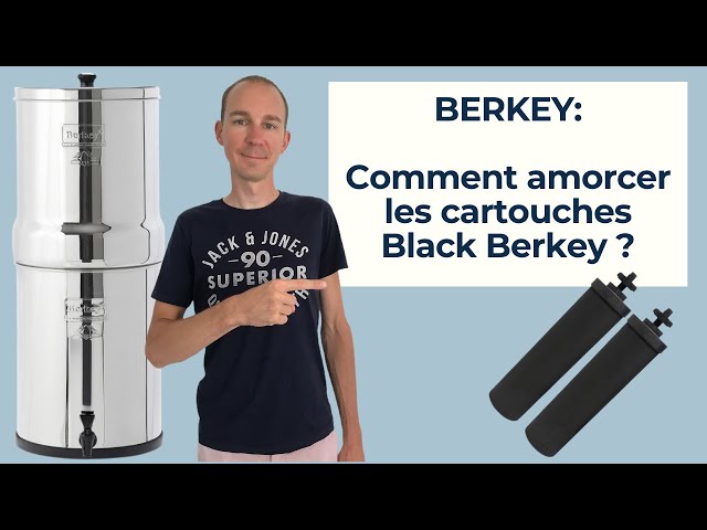 HOW TO PRIME BLACK BERKEY CARTRIDGES ? Water purifier - Zero Waste -  Autonomy 