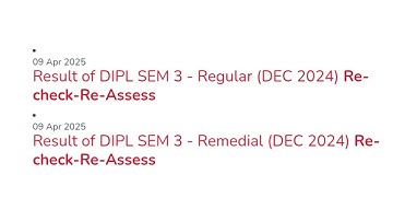 🎉Result of Diploma Sem-3Regular/Remedial Re-check-Re-Assess Declare #gturesult #gtu New Update GTU💯