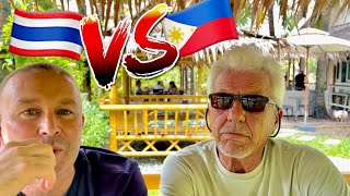 THAILAND Vs PHILIPPINES 🇹🇭 🇵🇭 WHY I QUIT THE U.S 🇺🇸 TO RETIRE HERE