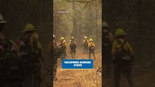 Thousands flee Spokane County wildfires