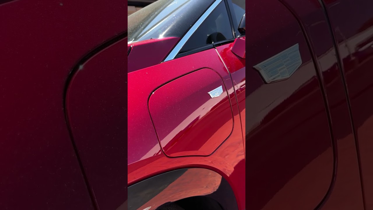Radiant Red Cadillac OPTIQ ⚡️