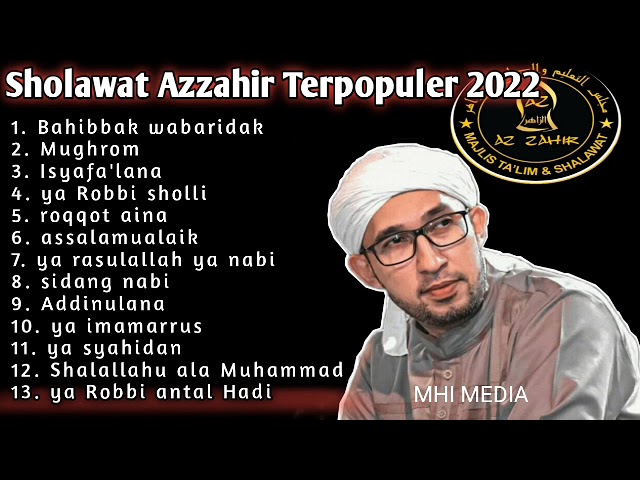 AZZAHIR TERBARU 2022 || Full Bass AUDIO JERNIH #azzahir #viral #sholawat2022 class=